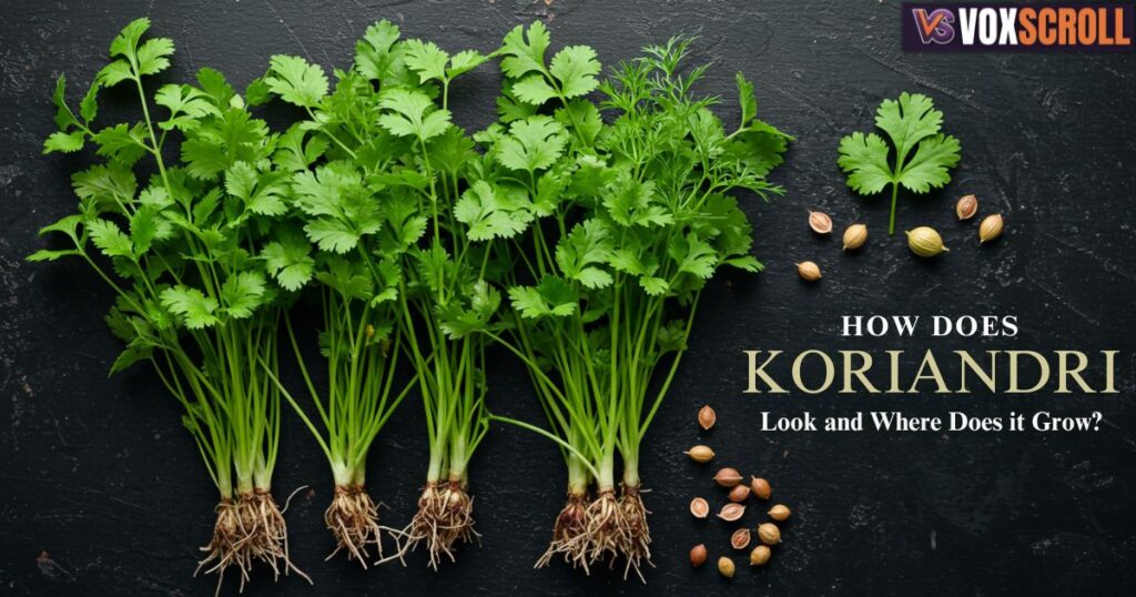 How Does Koriandri Look and Where Does it Grow?