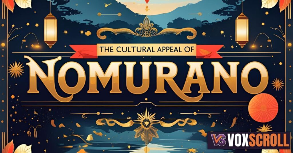 The Cultural Appeal of Nomurano