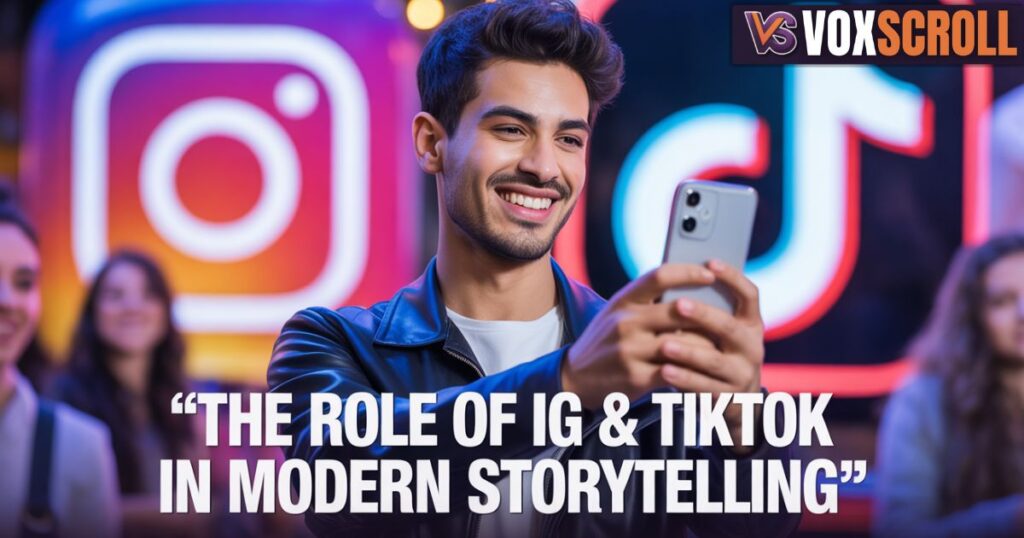 The Role of IG & TikTok in Modern Storytelling Emad Alashmli Henderson NC IG life
