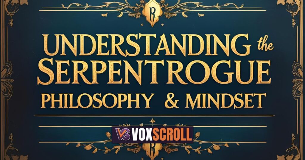 Understanding the SerpentRogue Philosophy & Mindset