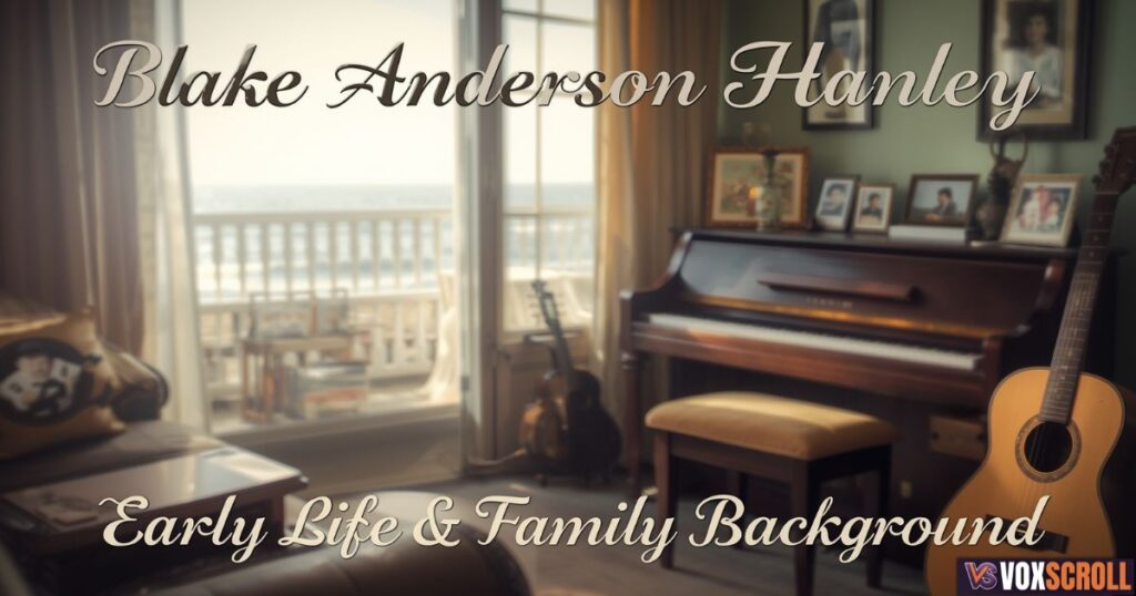 Blake Anderson Hanley Early Life and Family Background