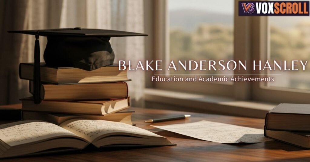 Blake Anderson Hanley Education and Academic Achievements