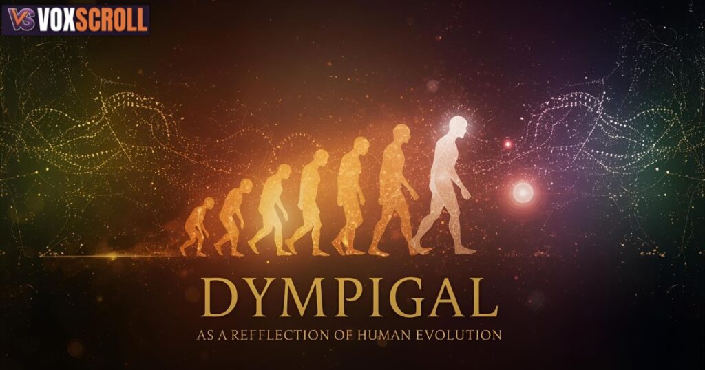 Dympigal as a Reflection of Human Evolution