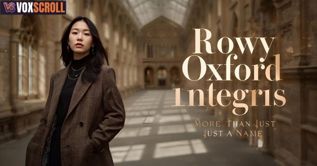 The Origins and Historical Evolution of Rowdy Oxford Integris