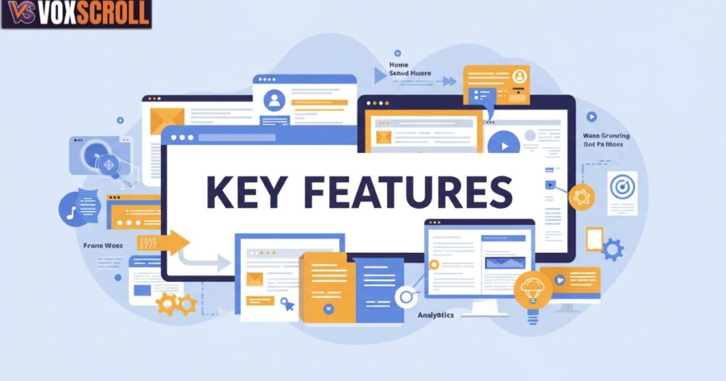 Key Features and Main Sections of the Website