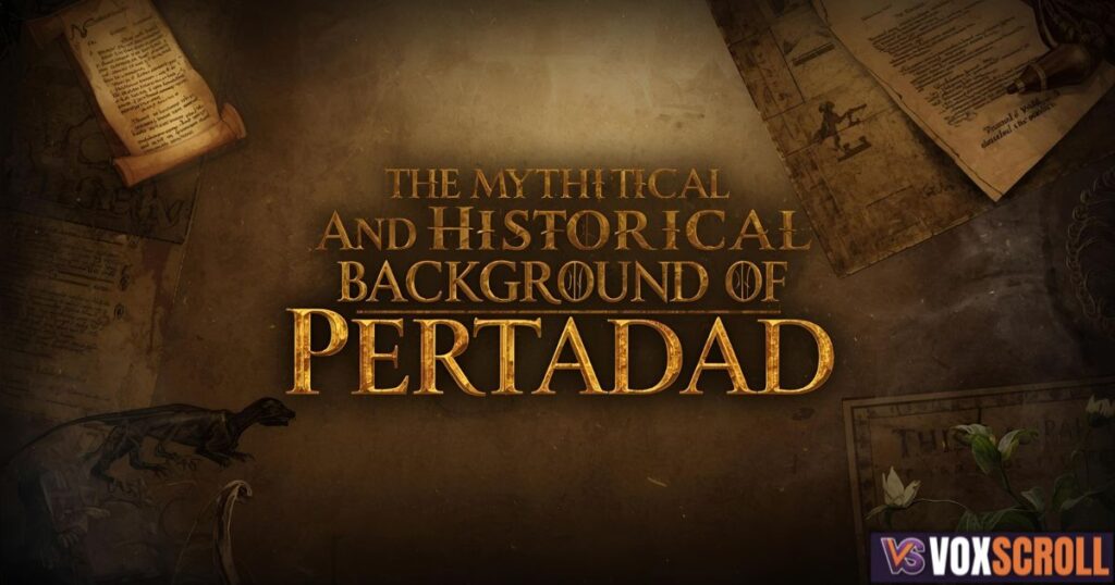 The Mythical and Historical Background of Pertadad