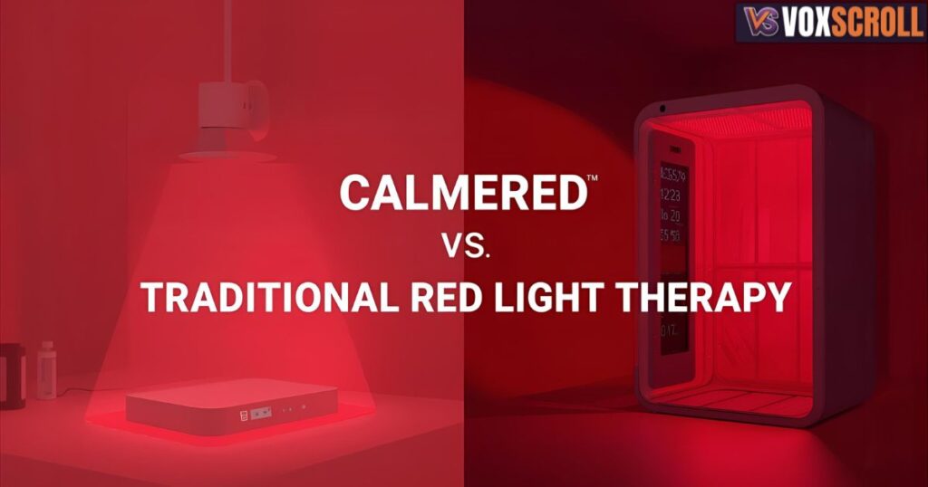 Calmered vs. Traditional Red Light Therapy: What Sets It Apart?