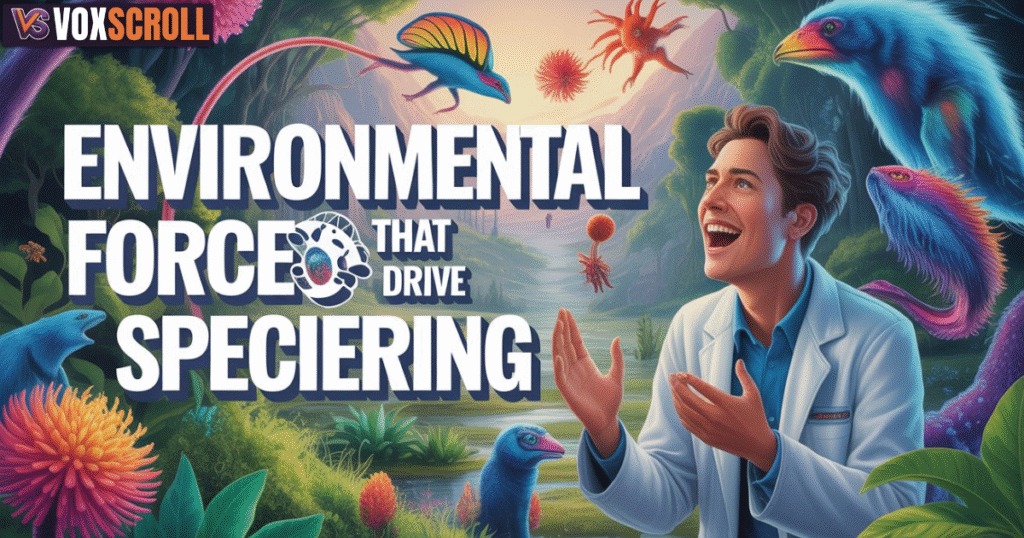 Environmental Forces That Drive Speciering