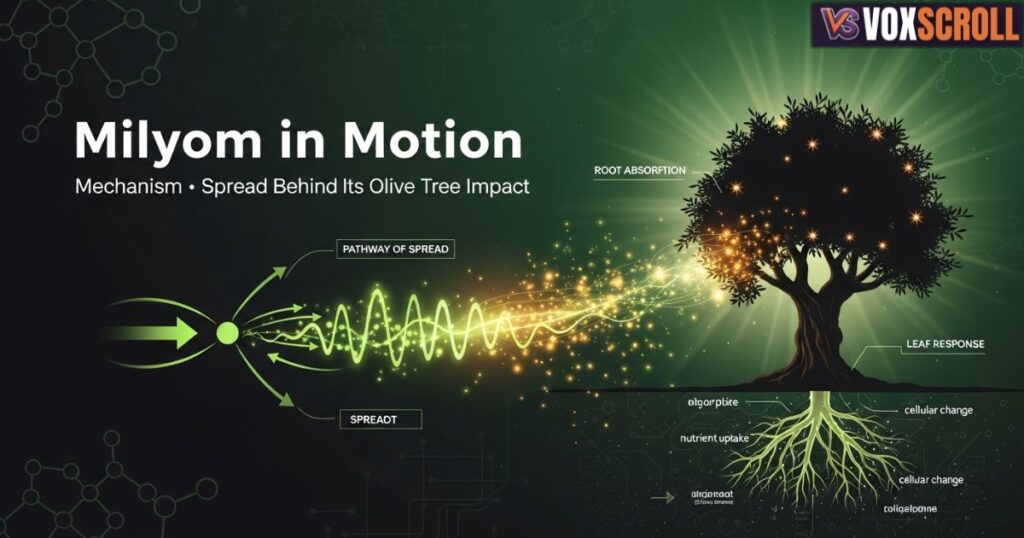 How Milyom Spreads & The Science Behind Its Impact on Olive Trees