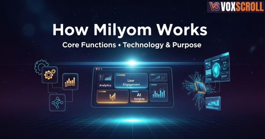 How Milyom Works: Core Functions, Technology & Purpose