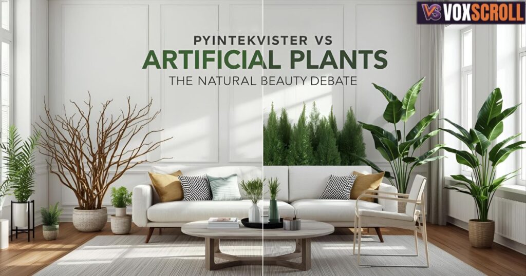 Pyntekvister vs Artificial Plants — The Natural Beauty Debate