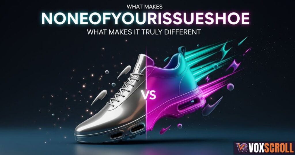 What Makes Noneofyourissueshoe Truly Different