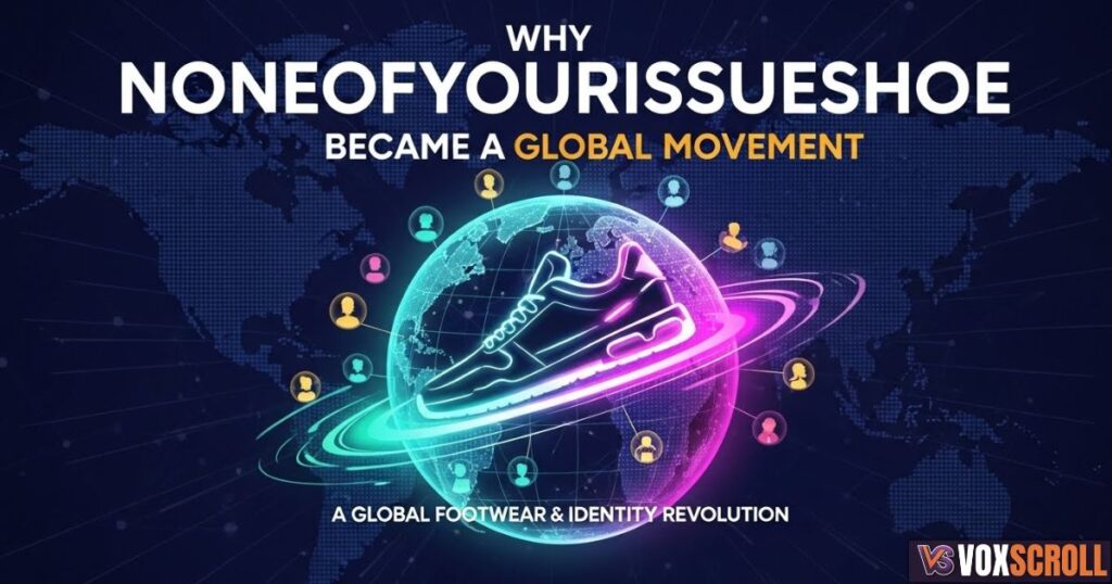 Why Noneofyourissueshoe Became a Global Movement