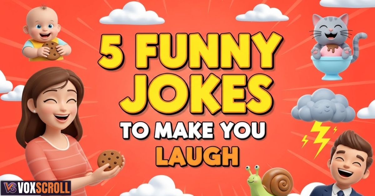 5 Funny Jokes to Make You Laugh