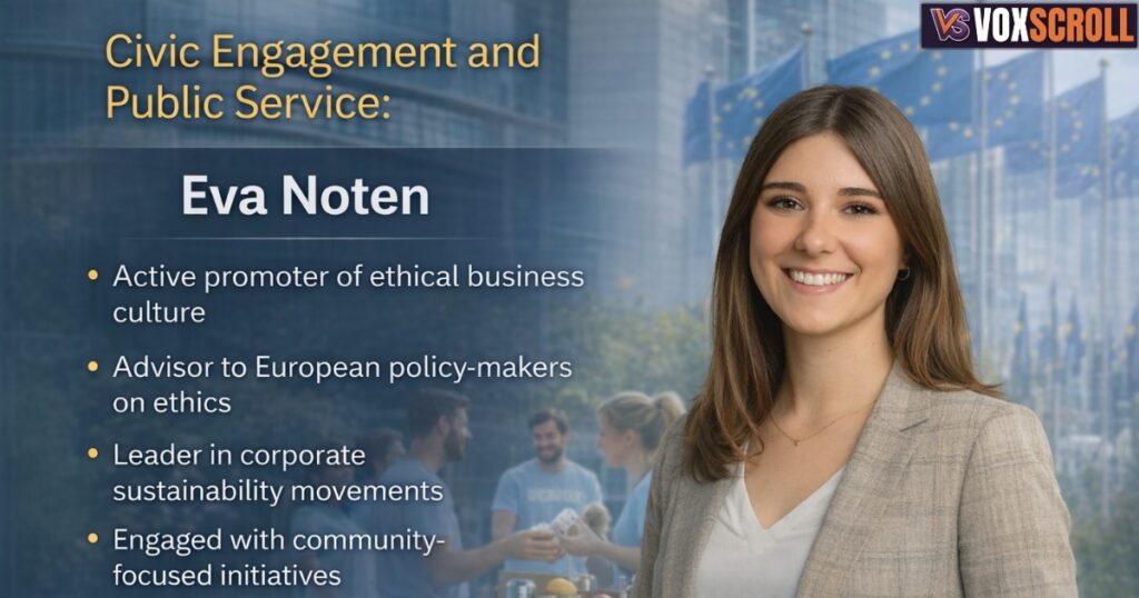 Eva Noten Civic Engagement and Public Service