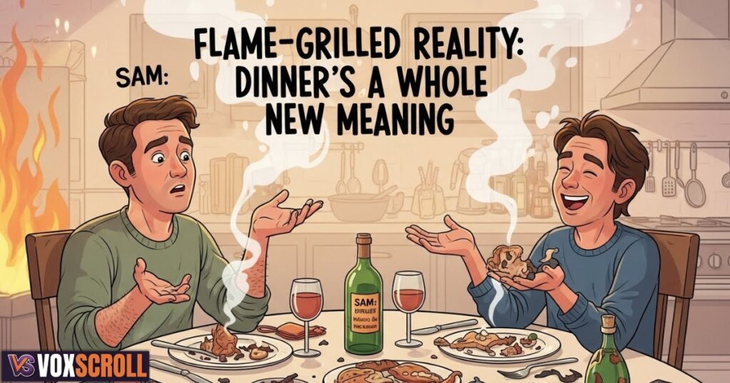 Flame-Grilled Reality: Dinner’s a Whole New Meaning