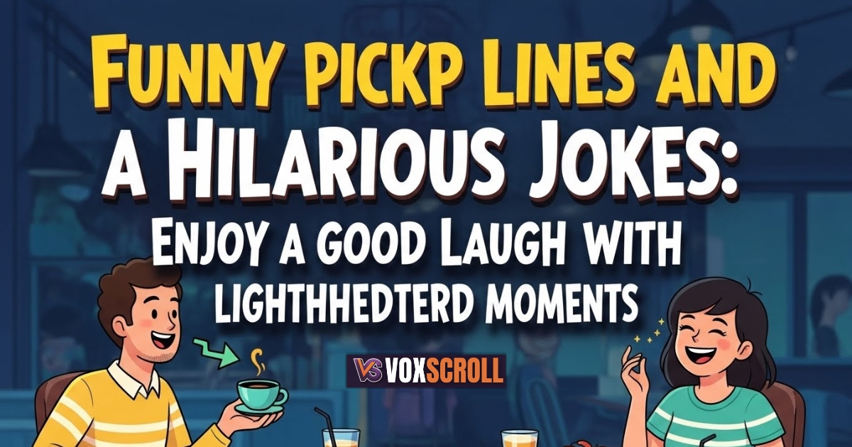 Funny Pickup Lines and Hilarious Jokes