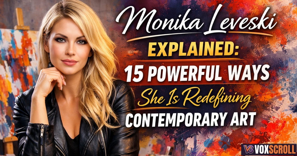 Monika Leveski Explained: 15 Powerful Ways She Is Redefining Contemporary Art