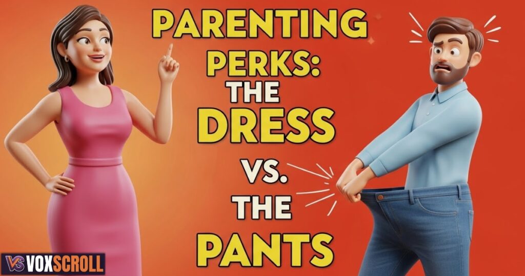 Parenting Perks: The Dress vs. the Pants