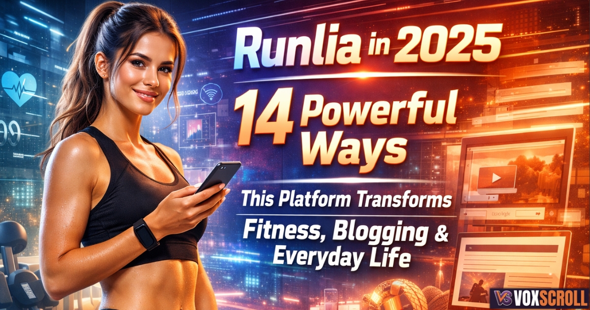 Runlia in 2025: 14 Powerful Ways This Platform Transforms Fitness, Blogging & Everyday Life