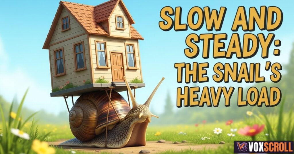 Slow and Steady: The Snail’s Heavy Load