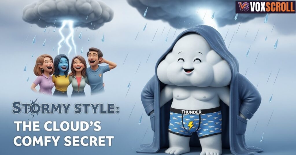 Stormy Style: The Cloud’s Comfy Secret