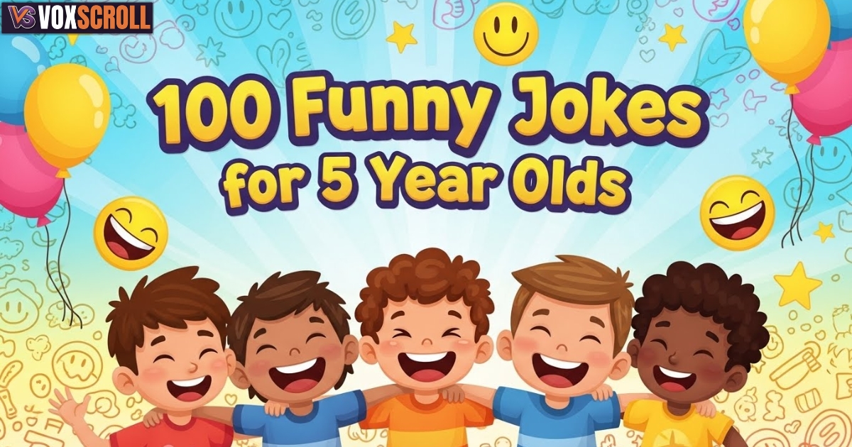 100 Funny Jokes for 5 Year Olds That Will Make Kids Laugh Non-Stop