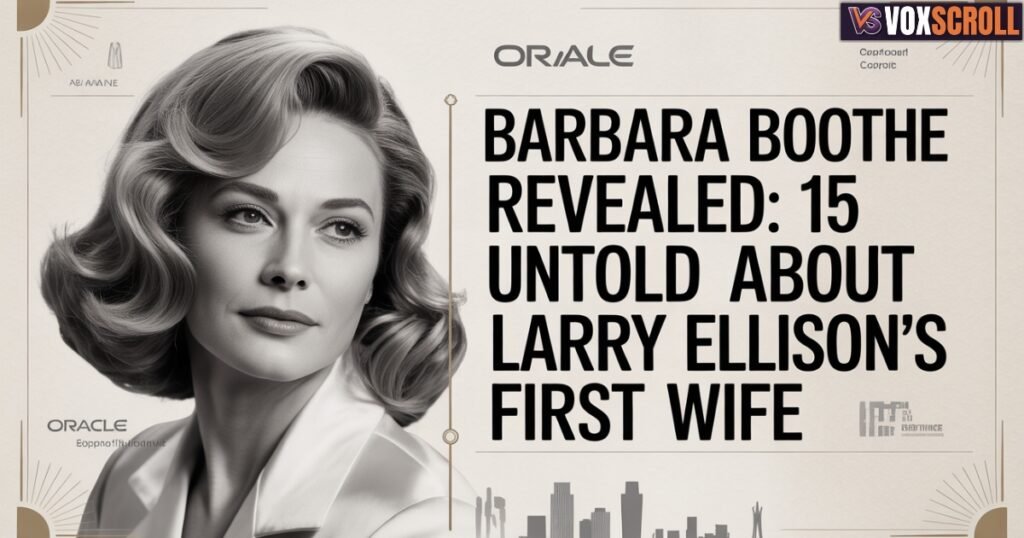 Barbara Boothe Revealed: 15 Untold Facts About Larry Ellison’s First Wife
