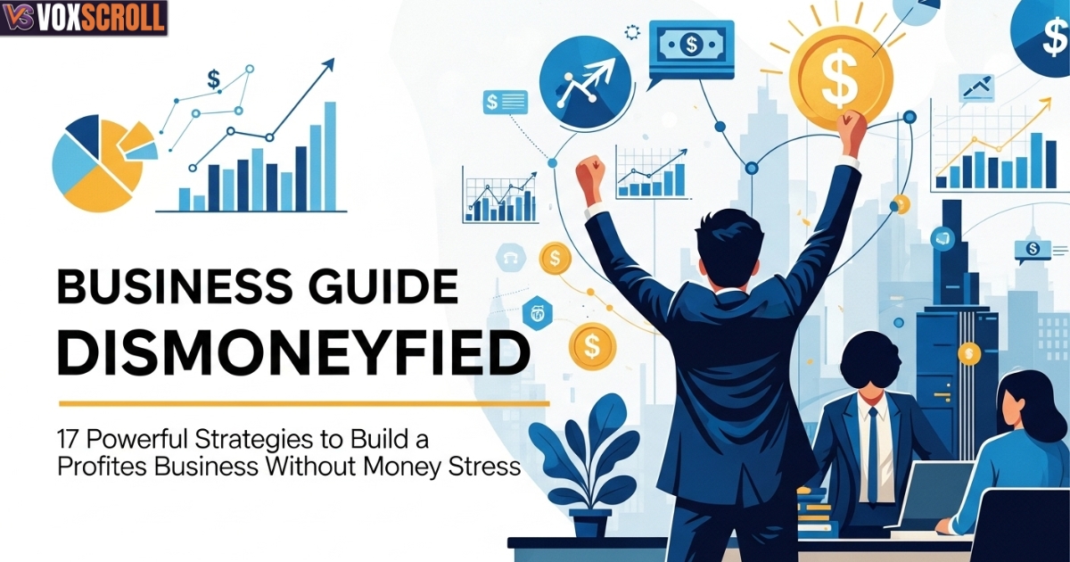 Business Guide Dismoneyfied: 17 Powerful Strategies to Build a Profitable Business Without Money Stress