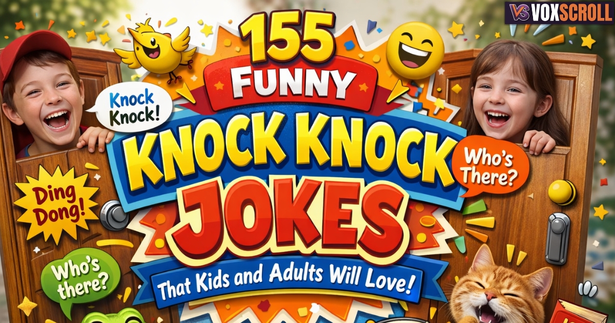 Funny Knock Knock Jokes That Kids and Adults Will Love