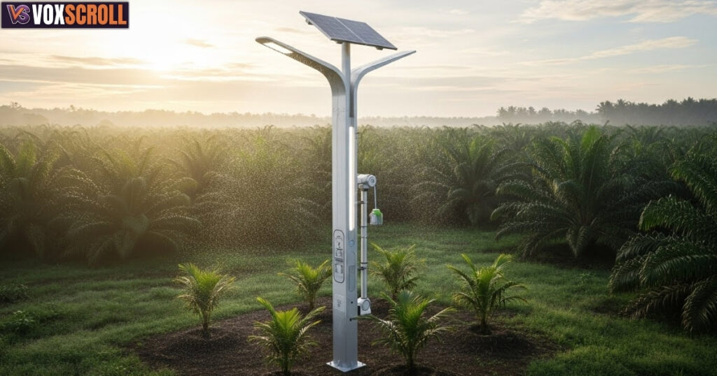 Innovations Driving the Self-Cleaning Street Light Palm Oil Project