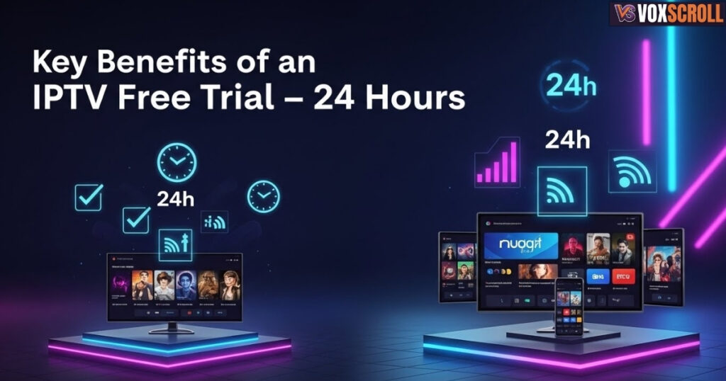 Key Benefits of an IPTV Free Trial 24 Hours