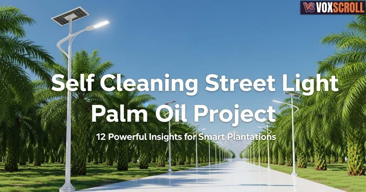 Self Cleaning Street Light Palm Oil Project: 12 Powerful Insights for Smart Plantations