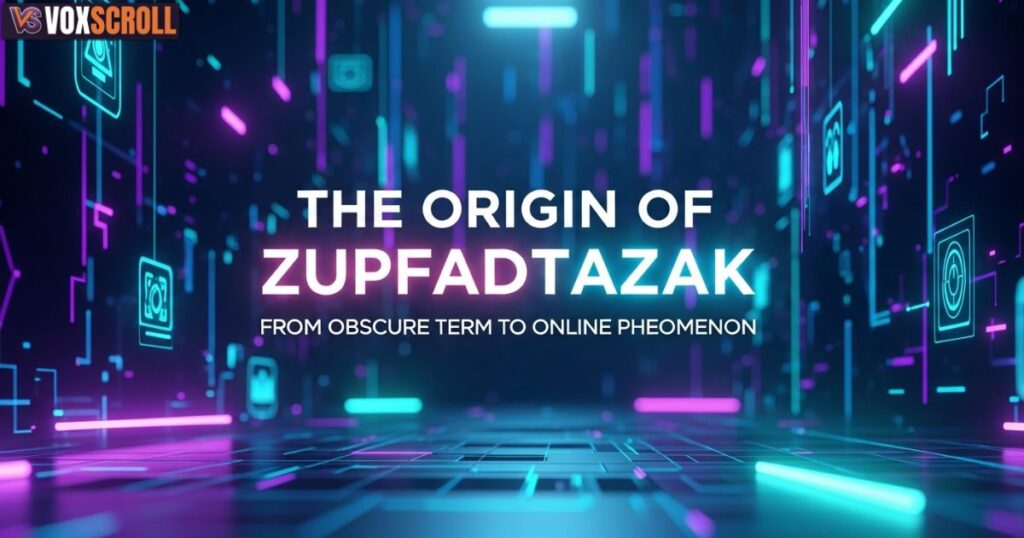 The Origin of Zupfadtazak: From Obscure Term to Online Phenomenon