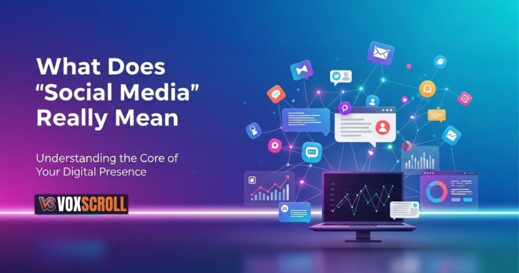 What Does “Social Media Stuff” Really Mean?