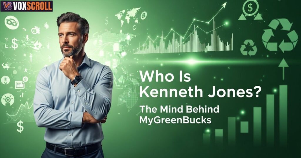 Who Is Kenneth Jones? The Mind Behind MyGreenBucks