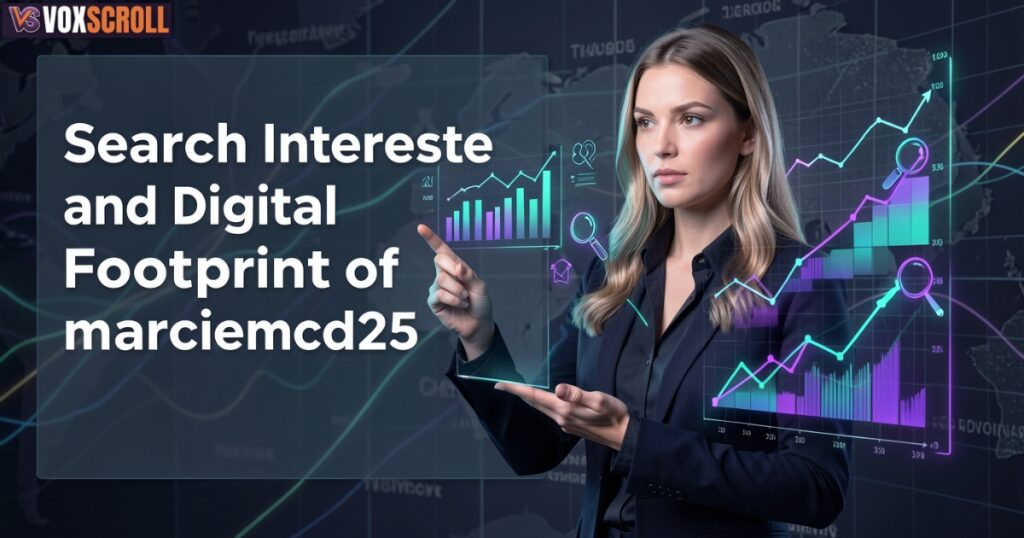 Search Interest and Digital Footprint of marciemcd25