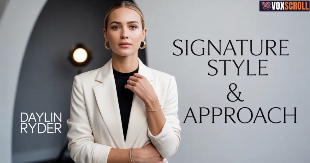 Daylin Ryder Signature Style and Approach