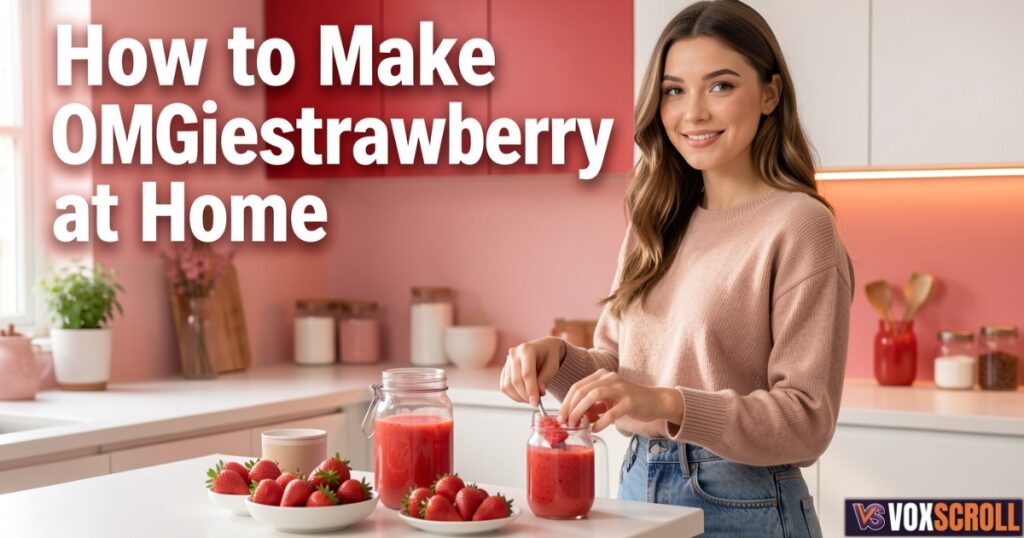 How to Make OMGiestrawberry at Home