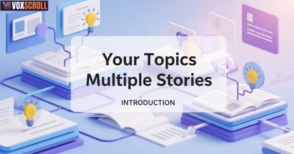 Introduction to Your Topics Multiple Stories