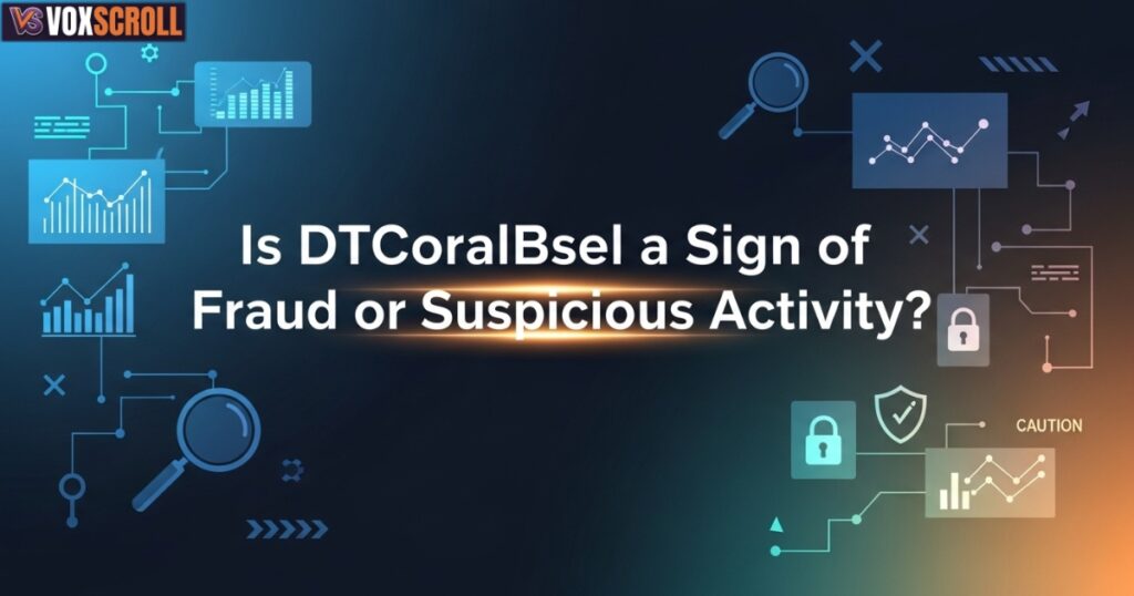 Is DTCoralBsela Sign of Fraud or Suspicious Activity?