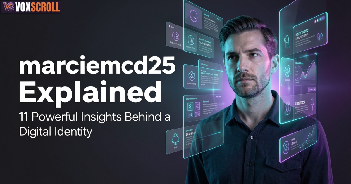 marciemcd25 Explained: 11 Powerful Insights Behind a Digital Identity