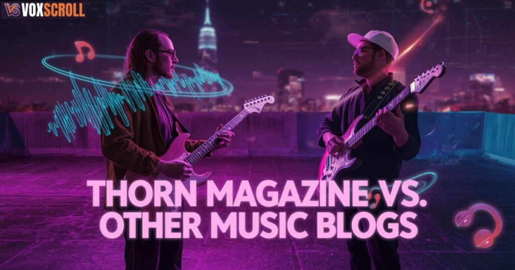 Thorn Magazine vs. Other Music Blogs
