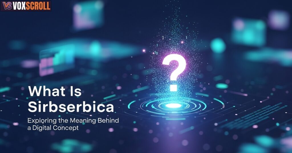 What Is Sirbserbica?
