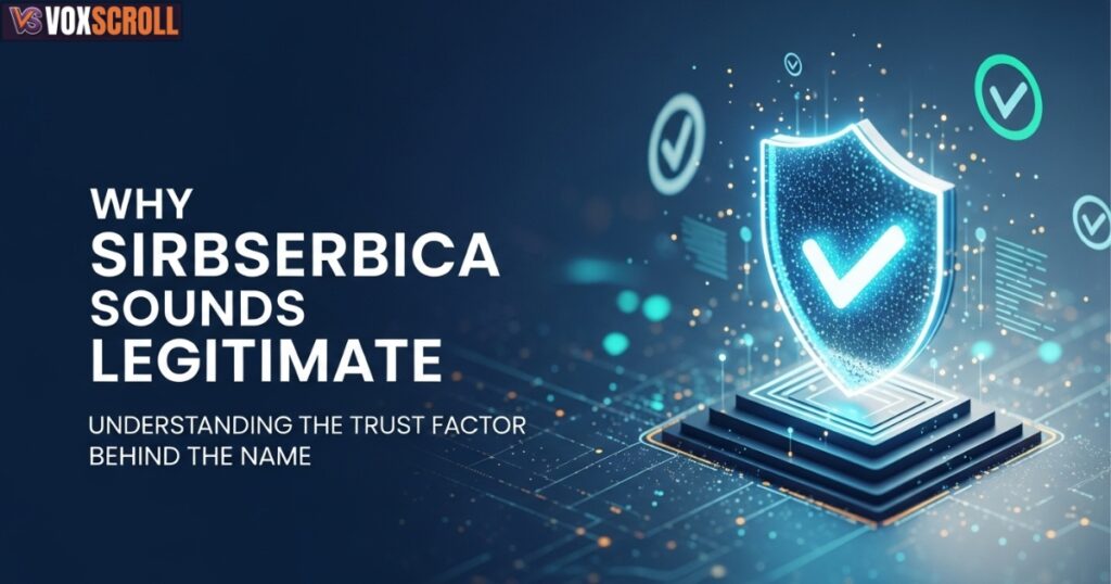 Why Sirbserbica Sounds Legitimate