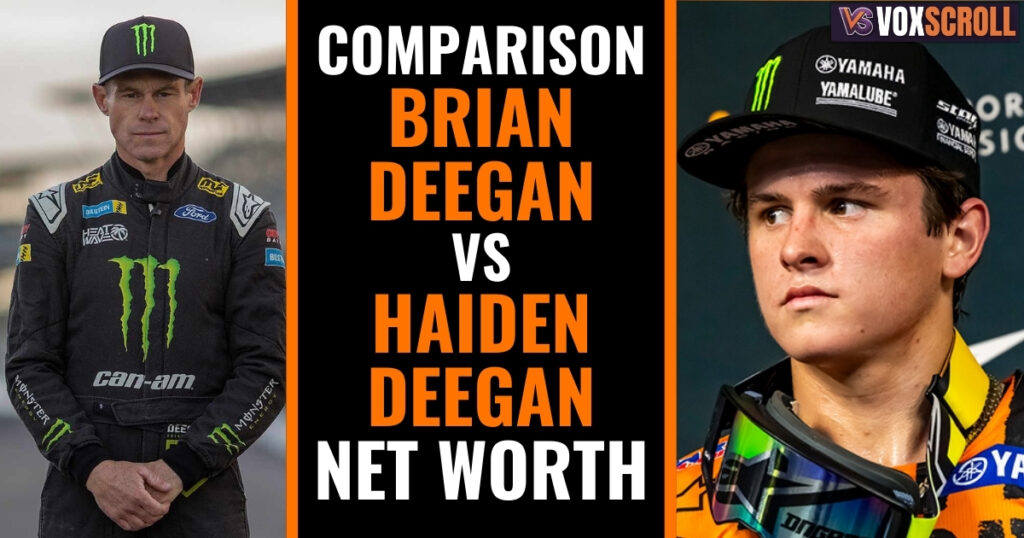 Comparison: Brian Deegan vs Haiden Deegan Net Worth