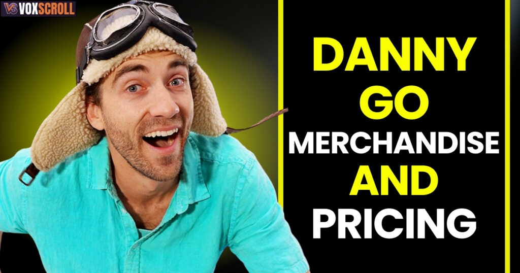 Danny Go Merchandise and Pricing