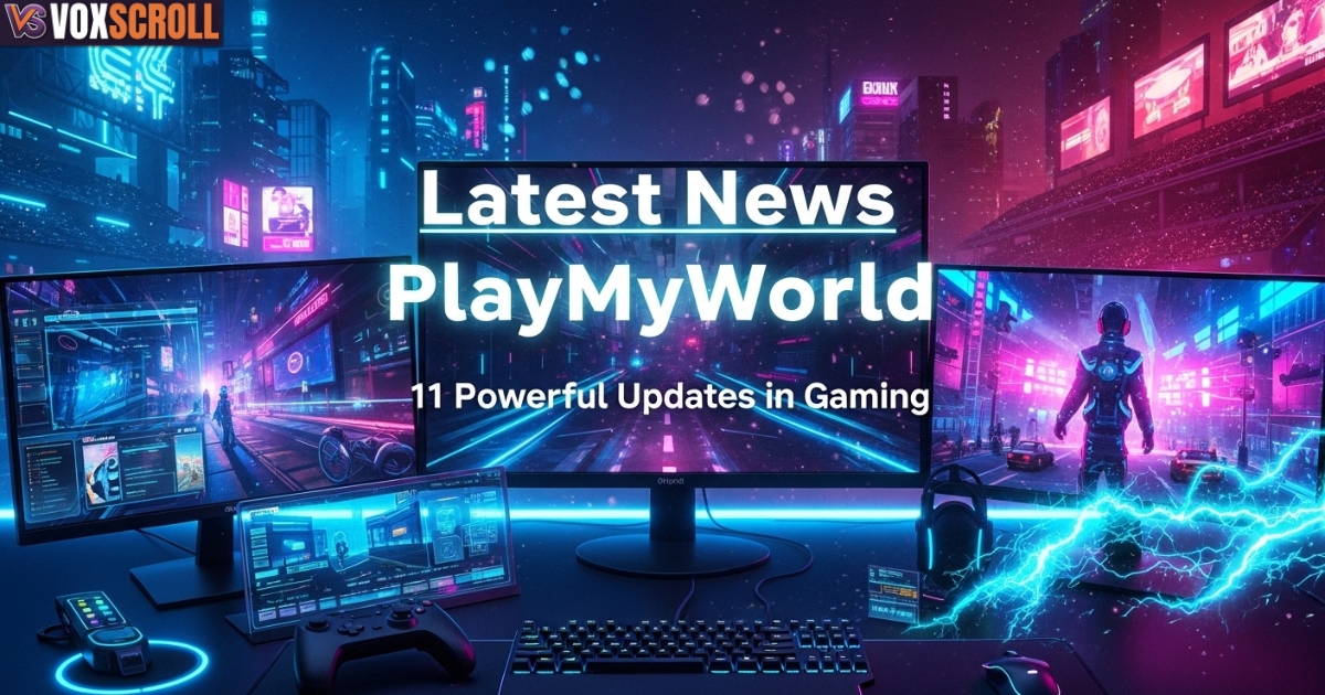Latest News PlayMyWorld: 11 Powerful Updates in Gaming