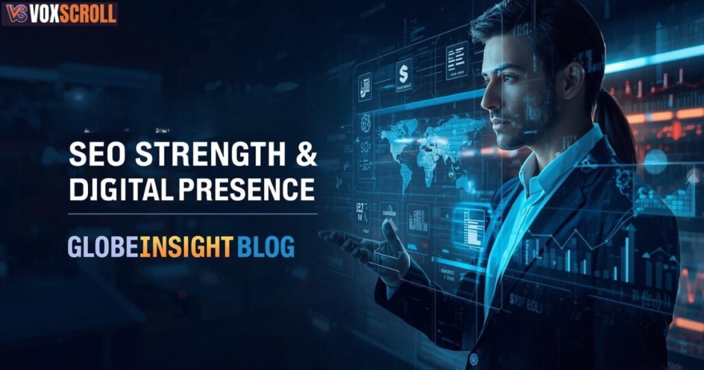 SEO Strength and Digital Presence of GlobeInsightBlog