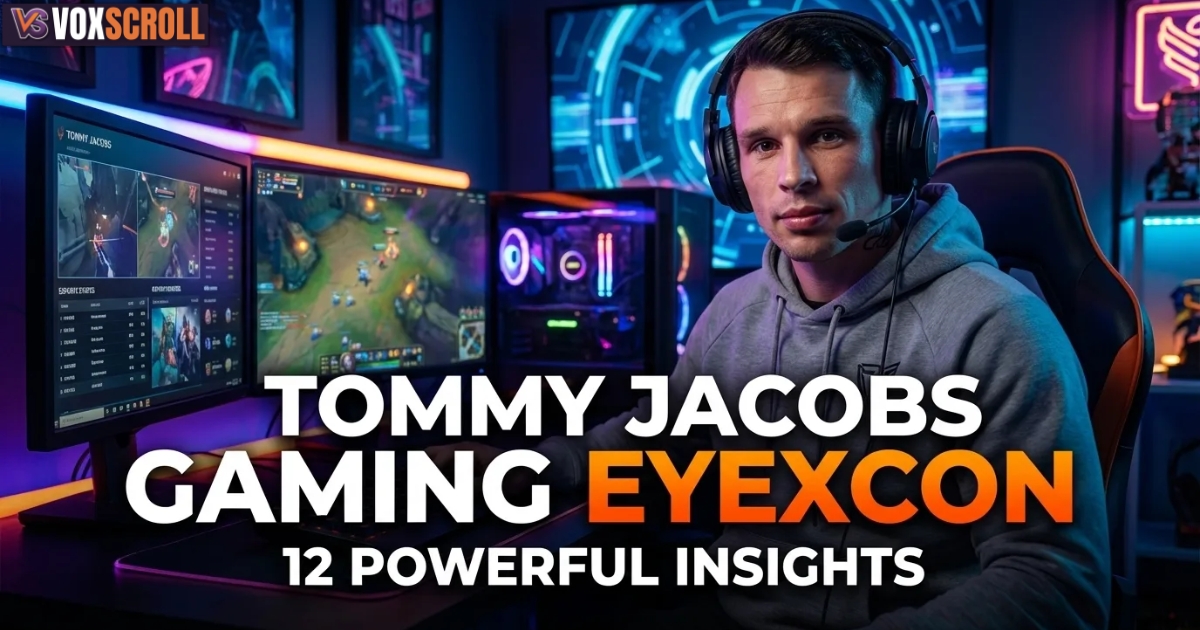 Tommy Jacobs Gaming Eyexcon: 12 Powerful Insights